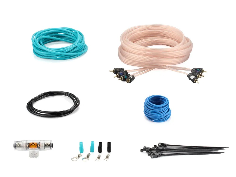 Aspect | AWK-10.4 | комплект проводов для 4-кан. усилителя / 10AWG/4RCA-4RCA | 2