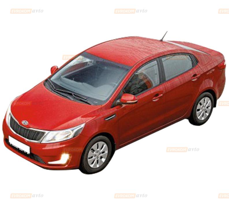 SilverStar | Kia RIO | ТИП B 2011+, низ облицовки туманки с ДХО | 1