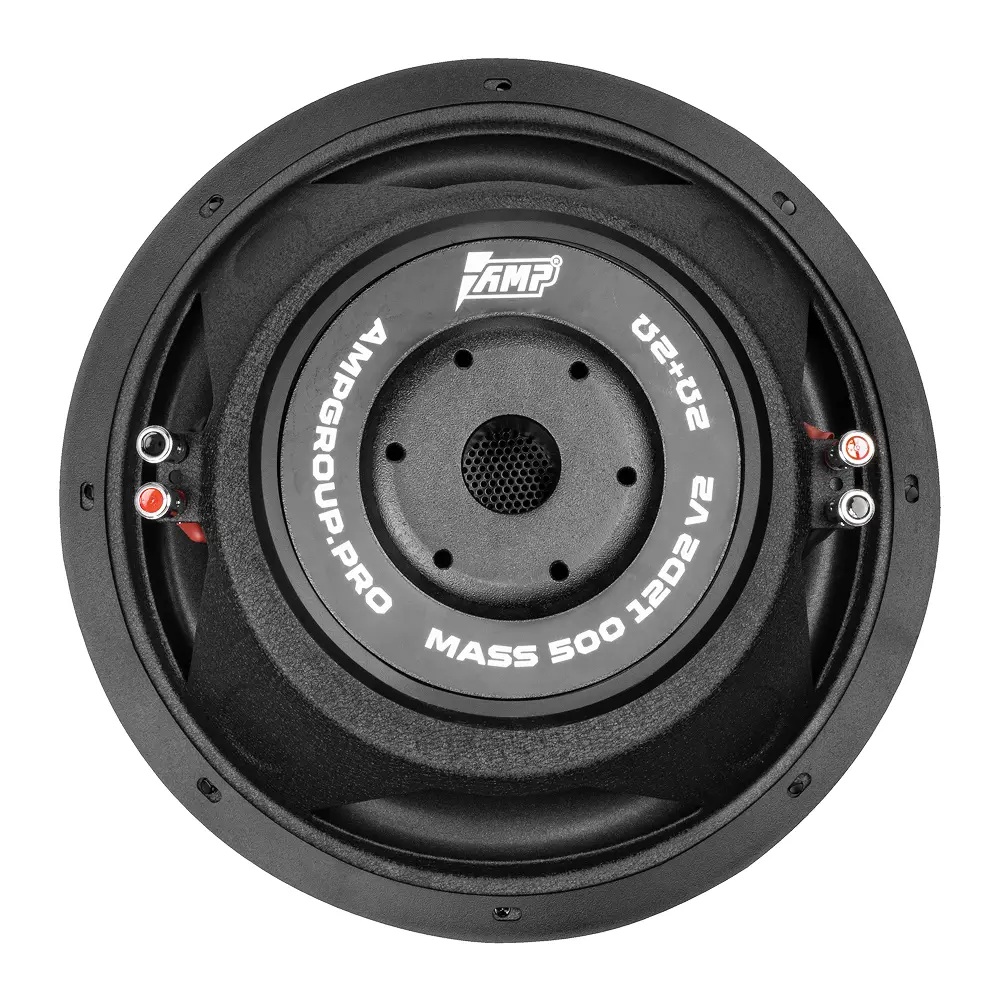 AMP | MASS 500 12D2 V2 |  2+2 Ом, 500W RMS 1000W Max | 5