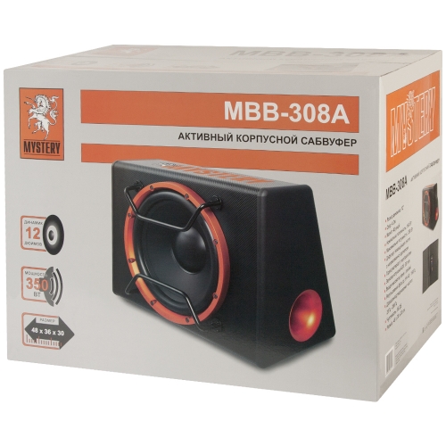 Mystery | MBB-308A | 160/350 W, 12", фзоинверторный | 5