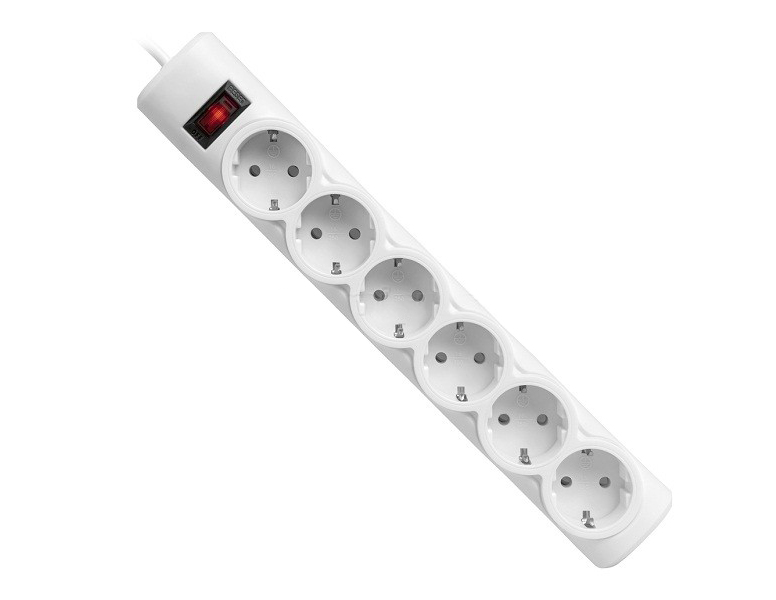 Defender | D99489 | Сетевой фильтр Defender DFS 151 1.8m / 6 розеток| превью 1