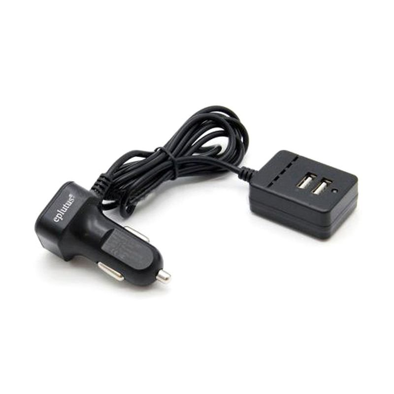 Eplutus | CU-201 | адаптер прикуривателя,  одновременно подзаряжать до 4 гаджетов.   | превью 2