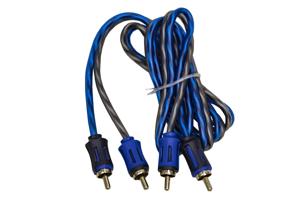 FSD audio | SRCA - 1.2 | RCA кабель 1м 2-х канальный межблочный кабель, гибкий силикон | превью 1