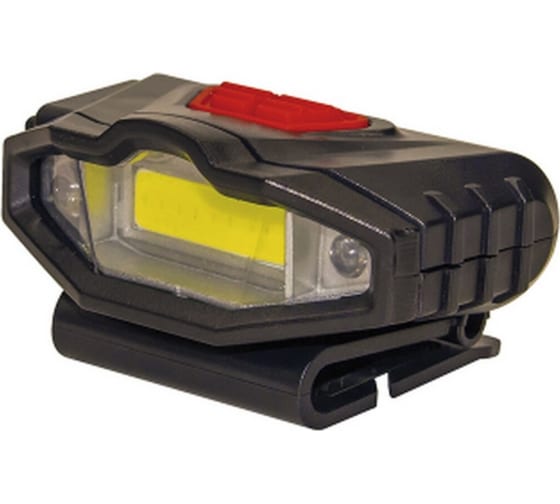 СИБИРСКИЙ СЛЕДОПЫТ | ПРОТОН HL-46 | фонарь для кепки,1 COB+2LED, питание-аккумулятор 220+12V.| 1