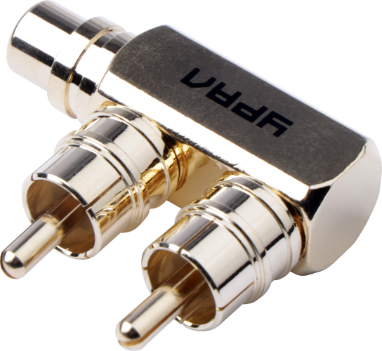 Ural | УРАЛ АП-УТ1М2П |  Адаптер-переходник (F-адаптер) RCA («мама») – 2 x RCA («папа») , 1 шт. | превью 1
