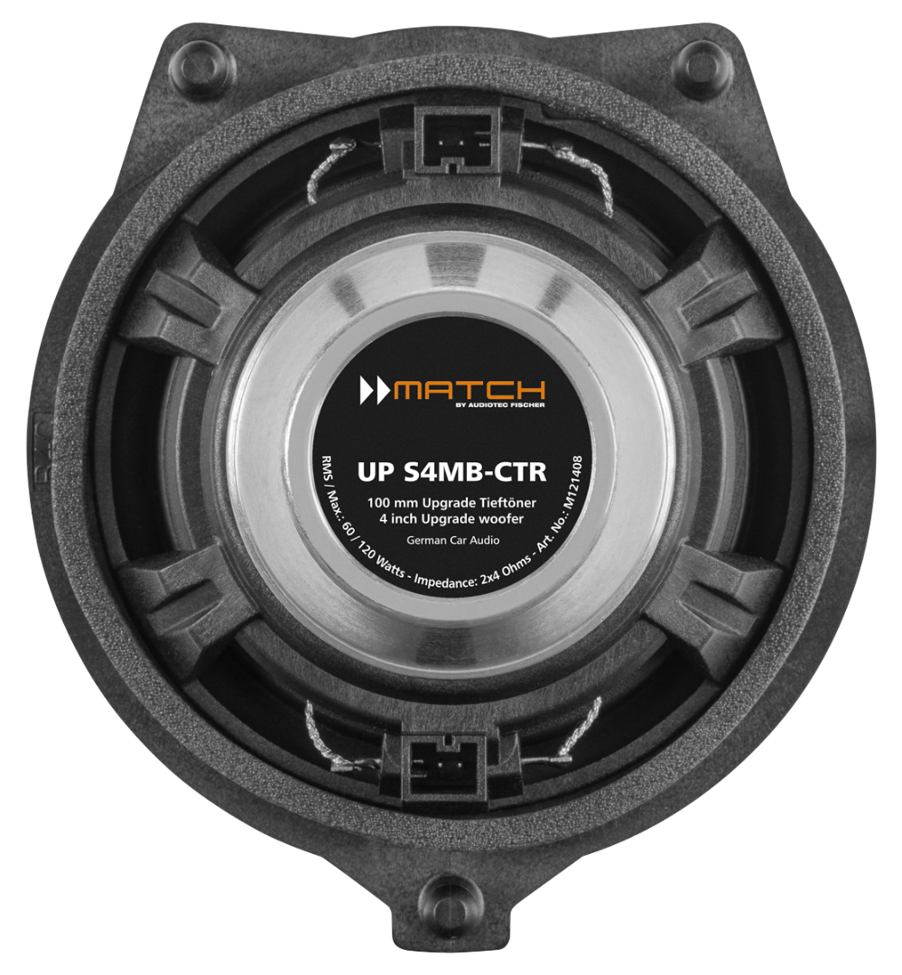 MATCH | UP S4MB-CTR | динамик широкополосный для Mercedes , 60/120Watts, 4Om | 2