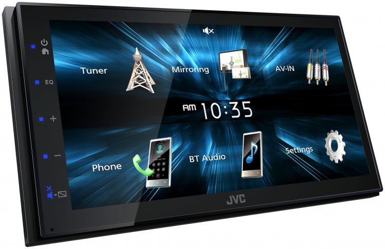 JVC | KW-M150BT | 6,2", 2DIN, USB, Vario Color, iPod/iPhone, BT, 3 RCA (4V), 2 AUX | превью 1