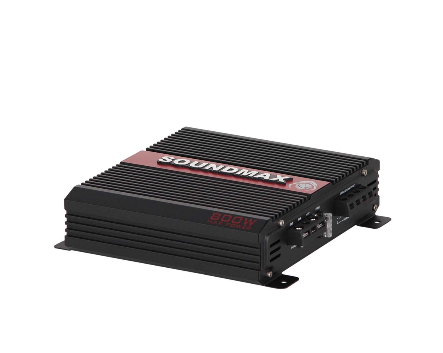 Усилитель Soundmax SM-CA2001S 2 кан.черный