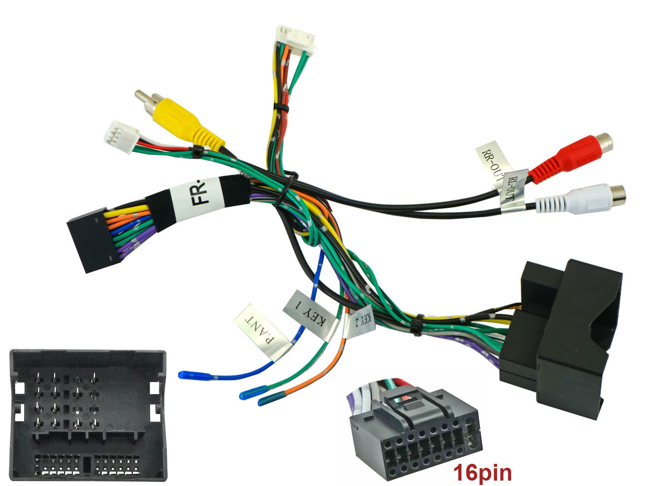 Incar | FR-UMS1484  | переходник 16pin CITROEN, PEUGEOT   без CAN-модуль | превью 2