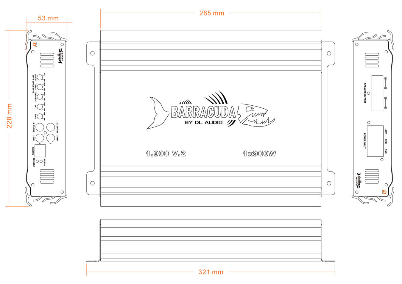 DL Audio | Barracuda 1.900 V2 |  | 7