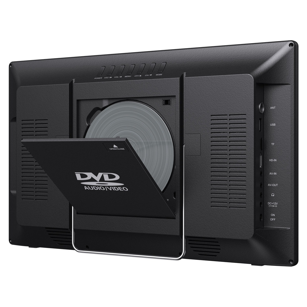 Eplutus | EP-1609T Black | 16" встроенный DVB-T2, USB, внутренний аккумулятор | 3