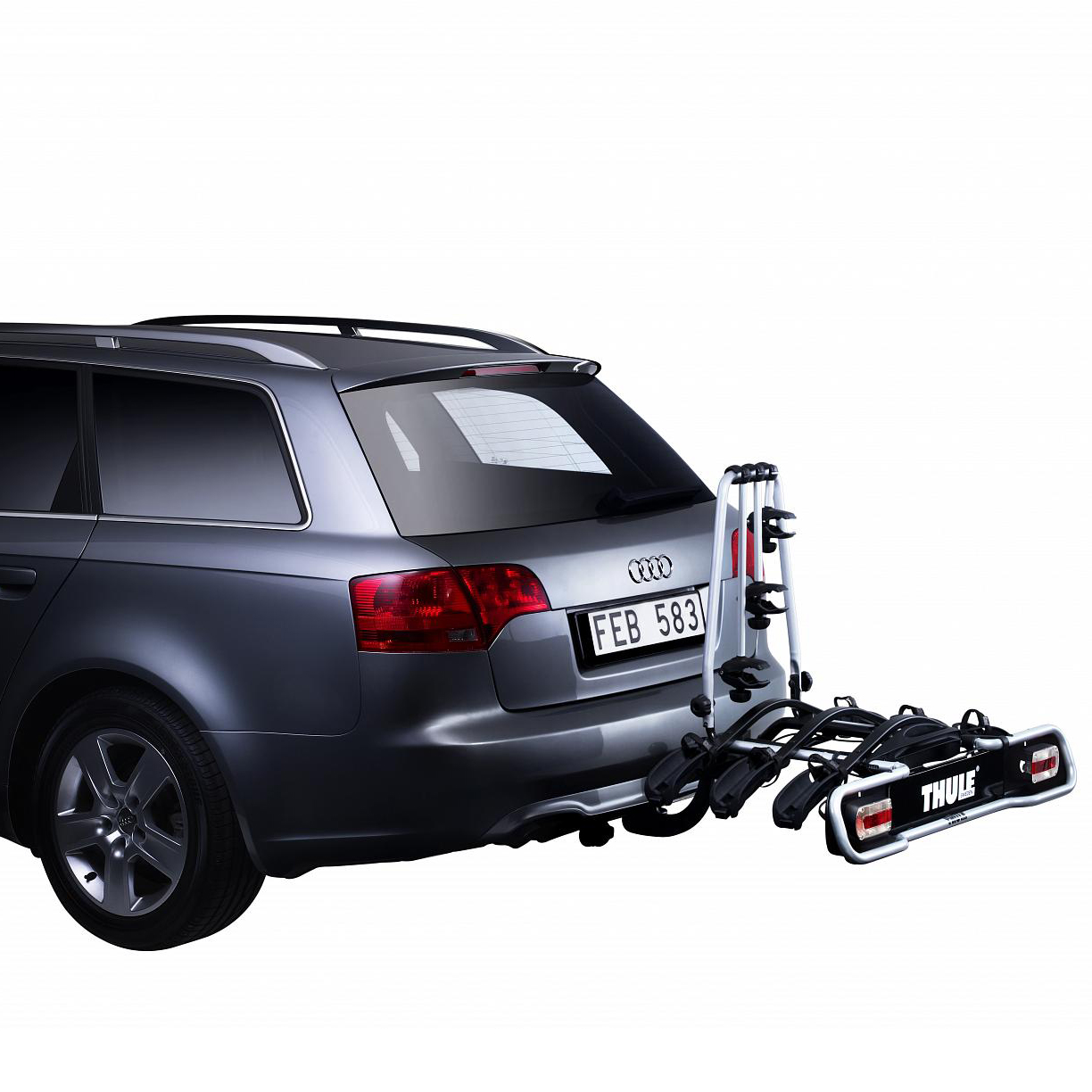 THULE | Платформа на фаркоп для 3-х велосипедов | EuroRide для 3-х велосипедов 7 pin 943 | 3