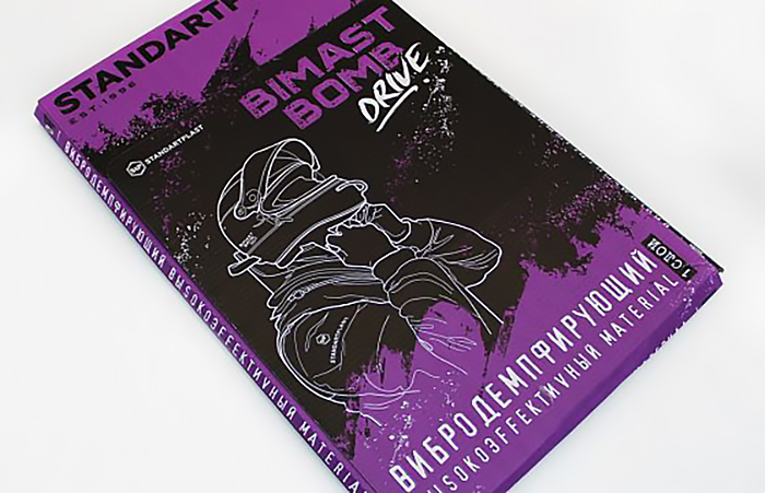 STP | Bimast Bomb Drive ( АКЦИЯ  Упаковка)  | толщина 4,2 мм, лист 0,75х0,47, 6 листов в упаковке  | превью 3