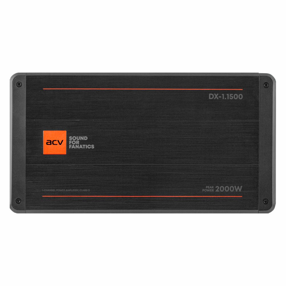 ACV | DX-1.1500 V4 | 1500вт/1канал 2-1ом/BassBoost/D-class | превью 2