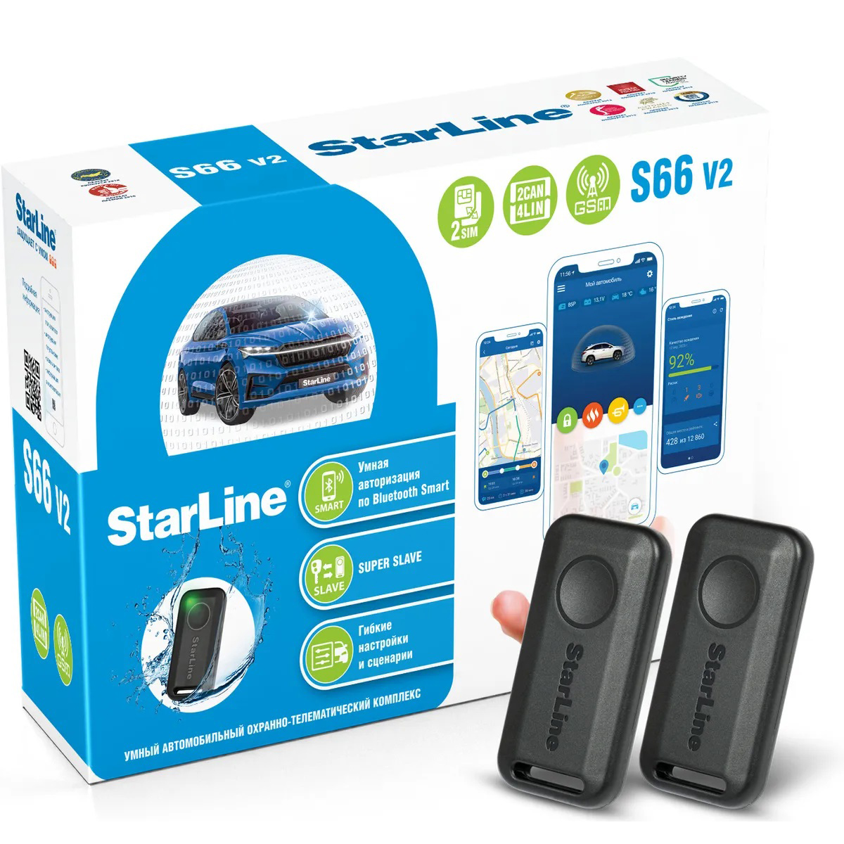 StarLine | S66 v2 BT ECO   |  | превью 1