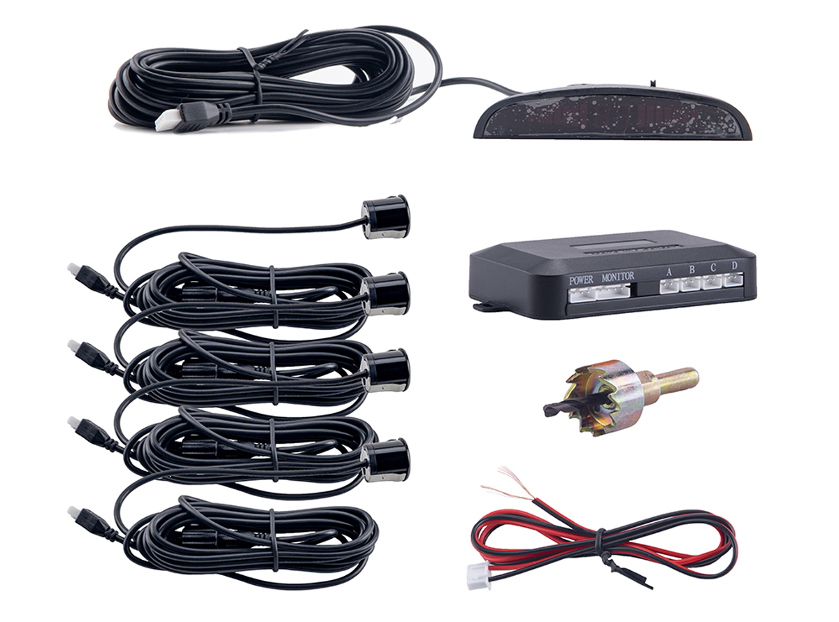 Swat | PT-124B | К-т датчиков парковки, 4 датчика, Black, 18.5mm | превью 2