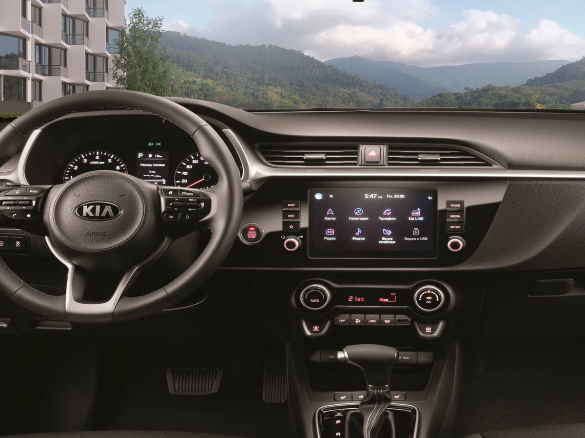 AurA | AFX-KI93 | рамка 9" Kia Rio (2020+) Черный | превью 3