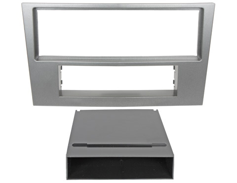 Incar | ROP-N01 | Рамка магнитолы 1Din Opel Astra 04+ серая | превью 1