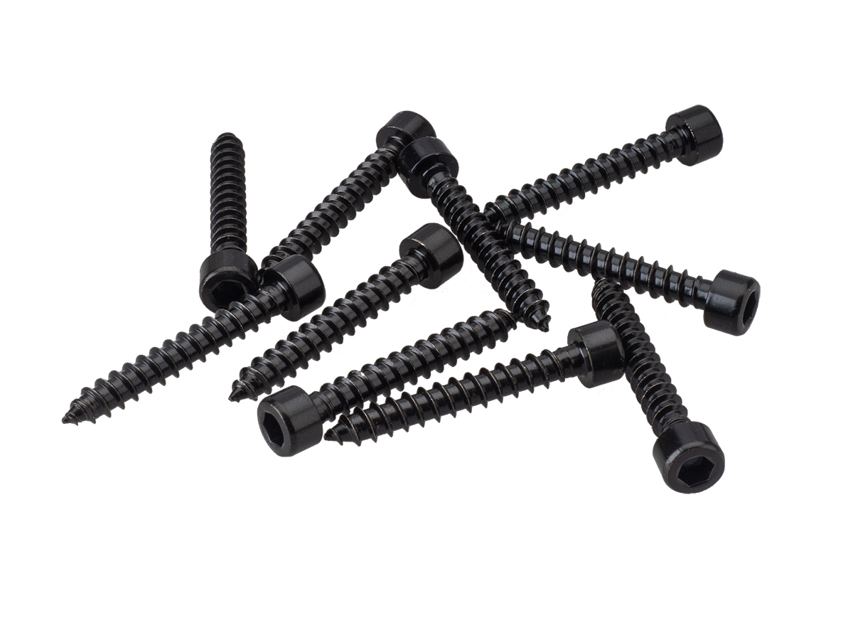 AurA | WGS-535B | саморез 5*35мм, ЧЕРНЫЙ, нержавеющая сталь, для акустики, 1 штука | превью 1