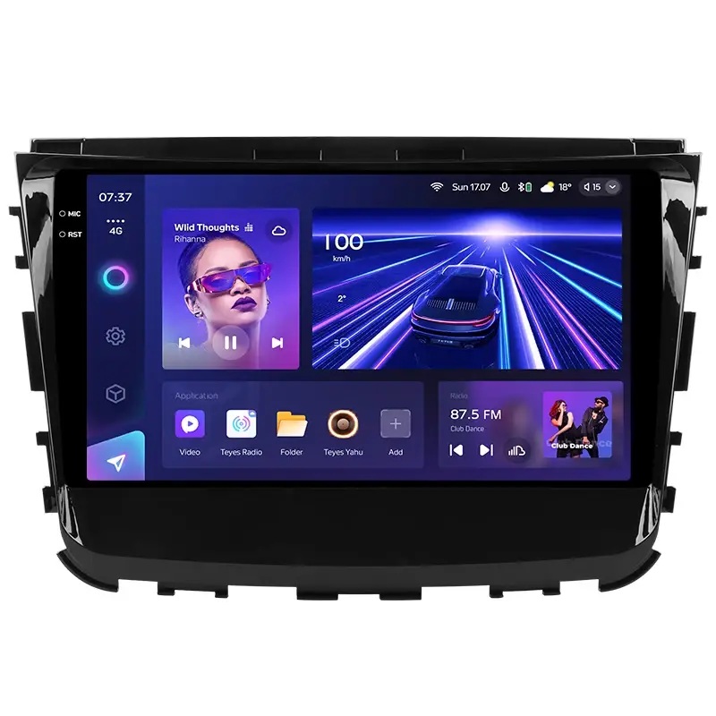 TEYES | Ssang Yong Rexton Y450 Y400 2018-2021 | рамка  10" + комлект проводов | превью 2