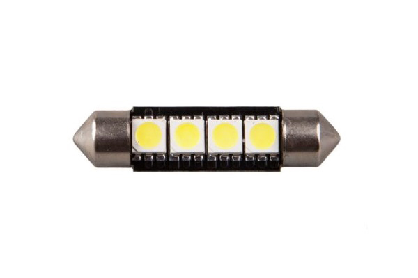 XENITE| T11 С5W CANBUS CAN4397 | 4SMD +50% Диодная лампа 39мм с ОБМАНКОЙ , 80Lm , белая уп.2шт | превью 2