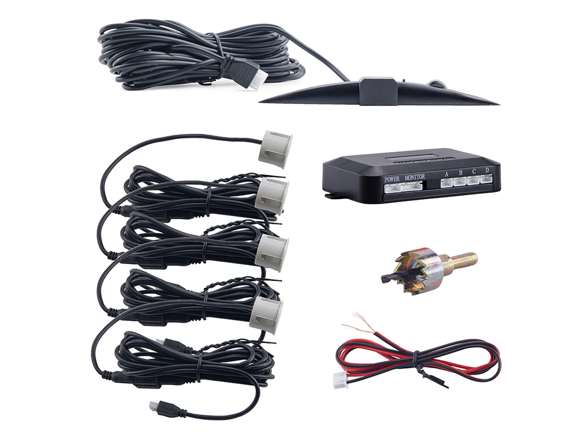 Swat | PT-114W | К-т датчиков парковки, 4 датчика, White, 22mm | превью 2