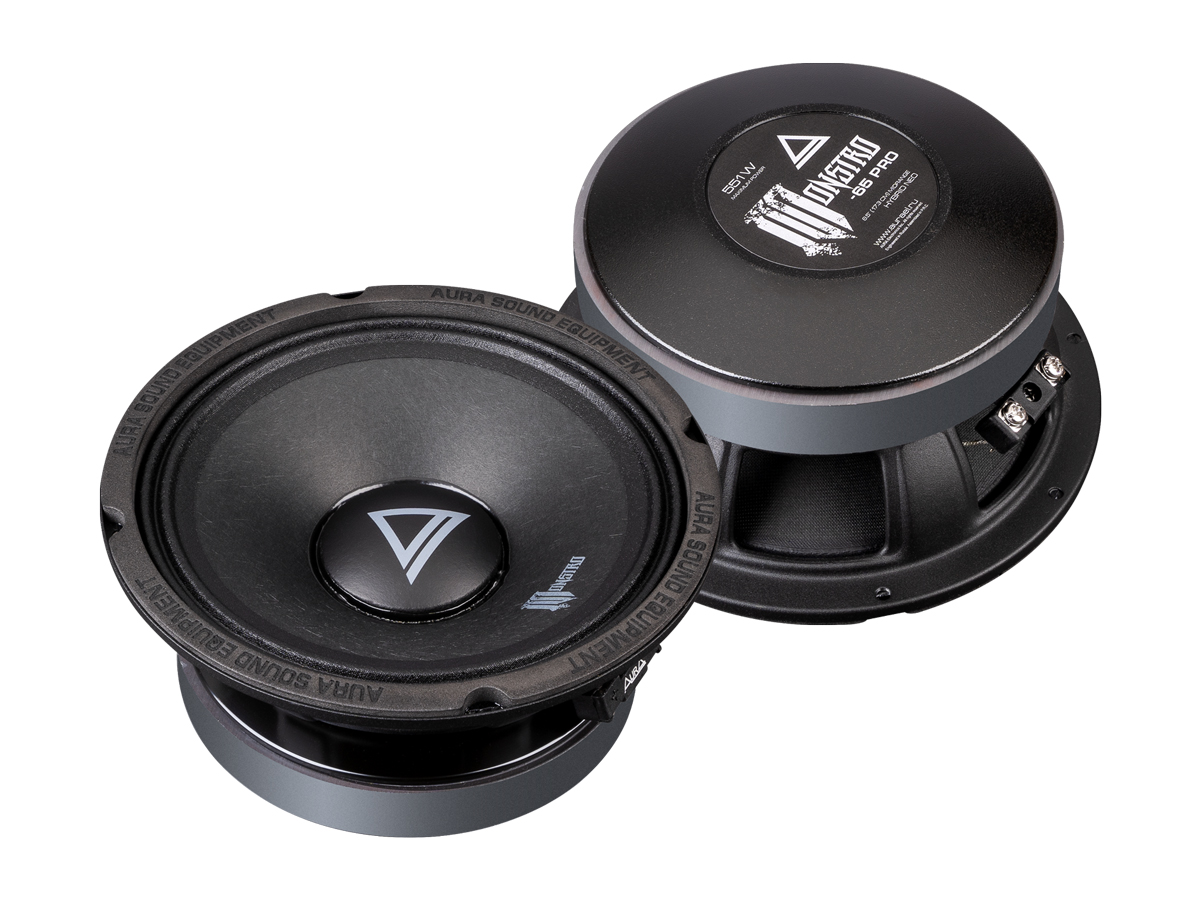 AurA | MONSTRO-65 PRO | 6.5" (17.3cm), 2" VC, ПАРА, 4 Ом, 321/551w, 101db, 130Hz-18kHz, 84mm | 1