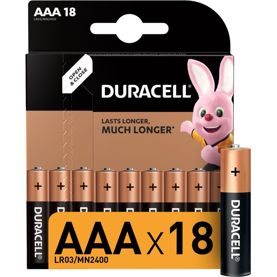 Duracell | ААA LR03-18BL | Батарейка Duracell Basic 18 ШТ. ЦЕНА ЗА 18 ШТ. | превью 1