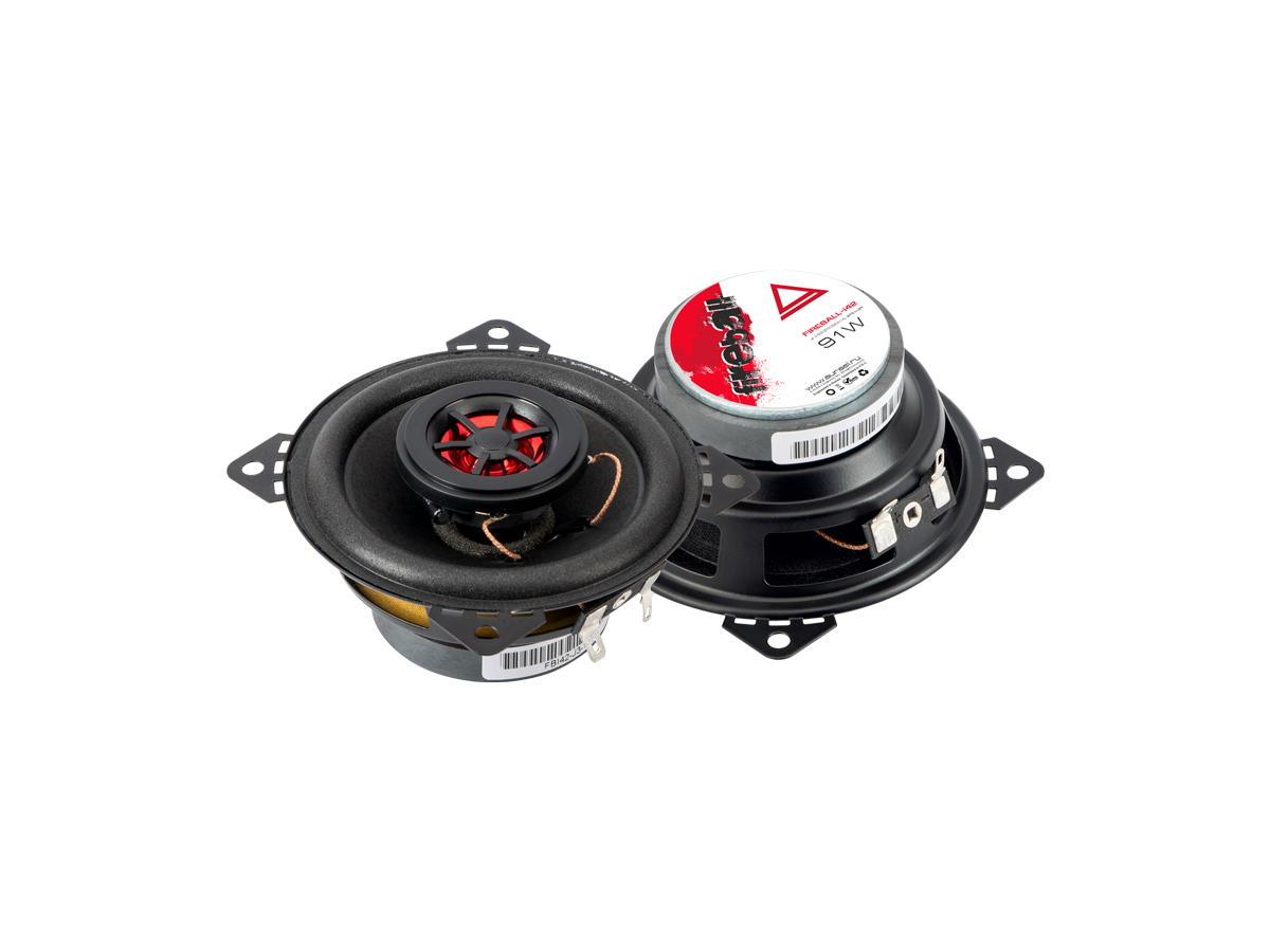 AurA | FIREBALL-i42 | 4" (10cm), 2-полосные, коакс., 41/91w, 115Hz - 20kHz, 87db, 44мм, сетки | превью 1