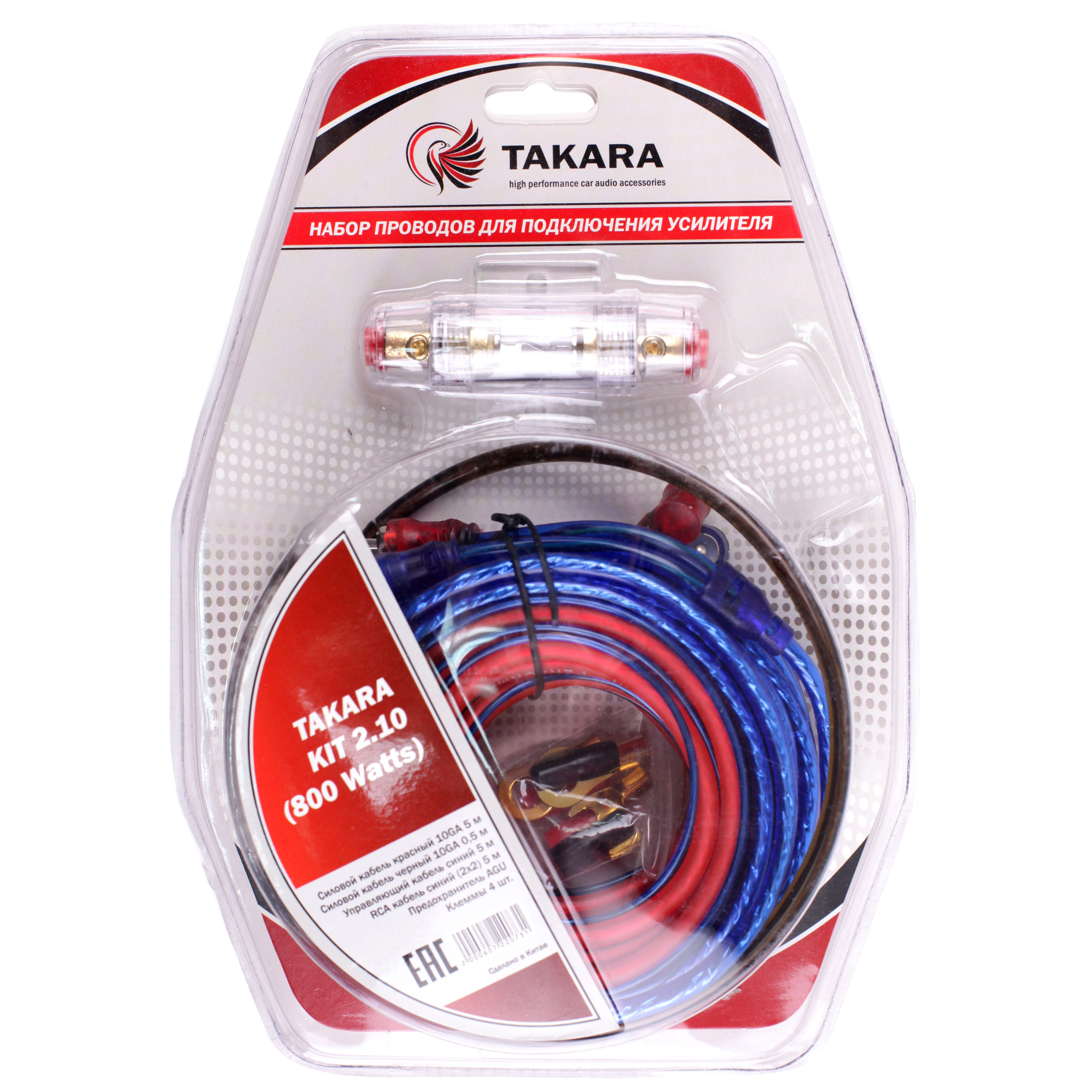 TAKARA | KIT 2.10 | комплет для 2х канального усилителя | превью 1