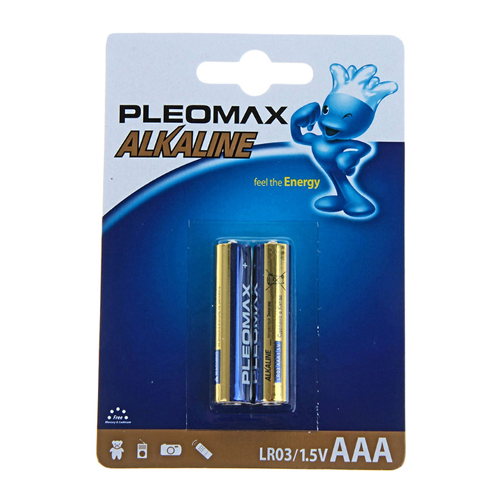 SAMSUNG | ААA LR03-2BL | Батарейка SAMSUNG PLEOMAX 2шт. ЦЕНА ЗА 2 шт.| превью 1
