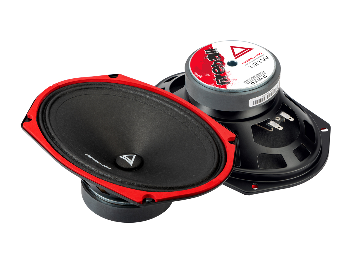 AurA | FIREBALL-690 | 6x9", ПАРА, 4 Ом, 71/121w, 94db, 50Hz-15kHz, 65mm | 1