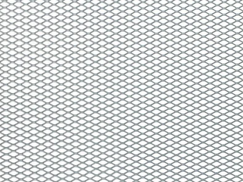 DolleX | DKS-012| Металлическая сетка декоративная 100 х 40 см, серебро, ячейки 10 х 5,5мм | превью 2