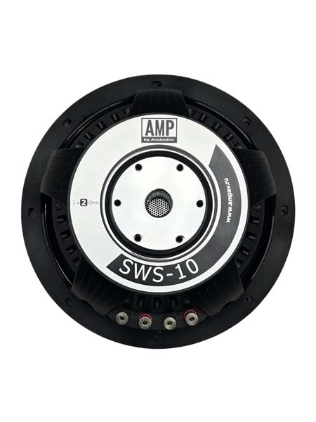 AMP by A.Vakhtin | SWS-10D2 | 2+2 Ом, сабвуфер 10" слим | 3