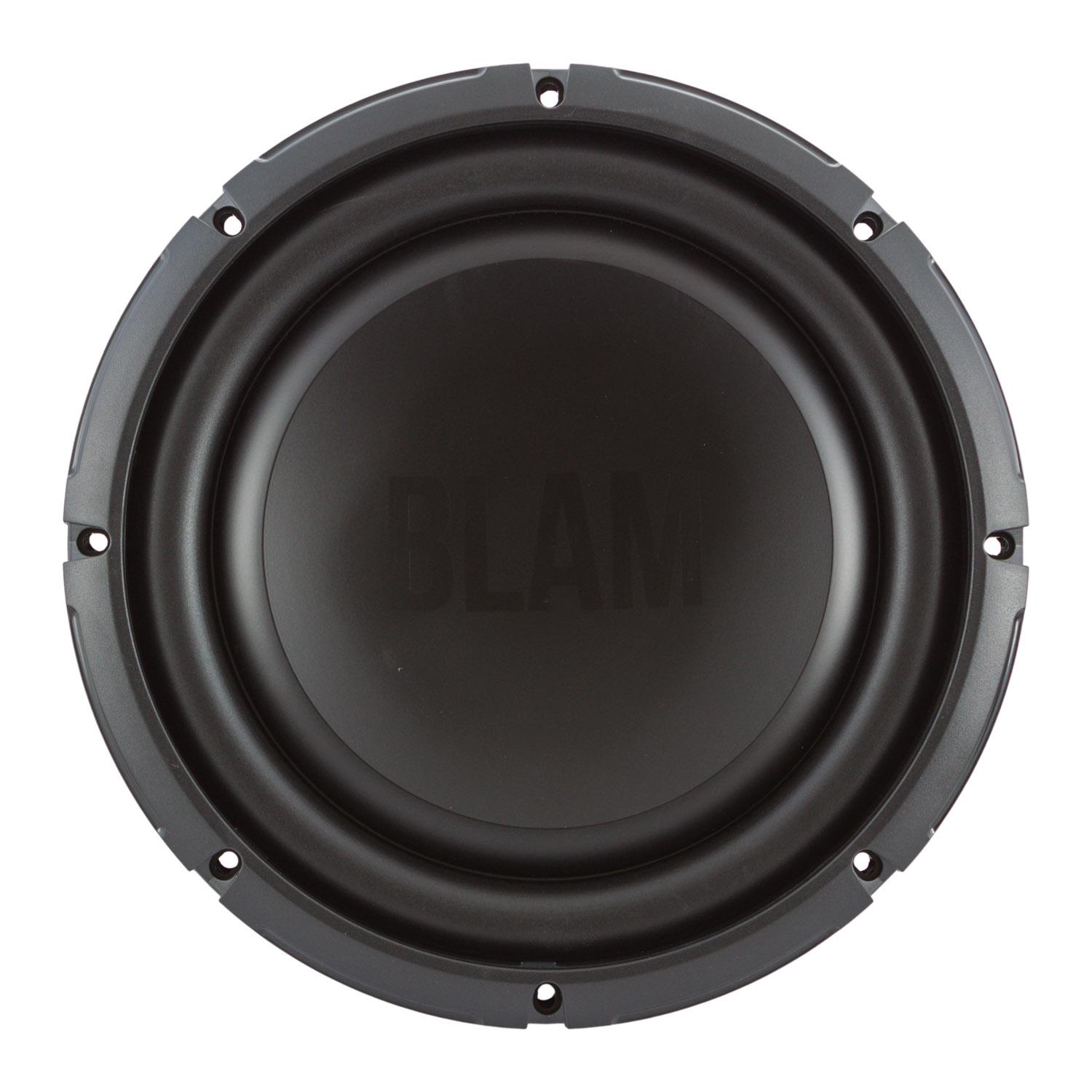 BLAM | RS102 | плоский сабвуферный динамик 10"(25см) 150/300Вт, 2Ом, 87,7дБ 10л | 2