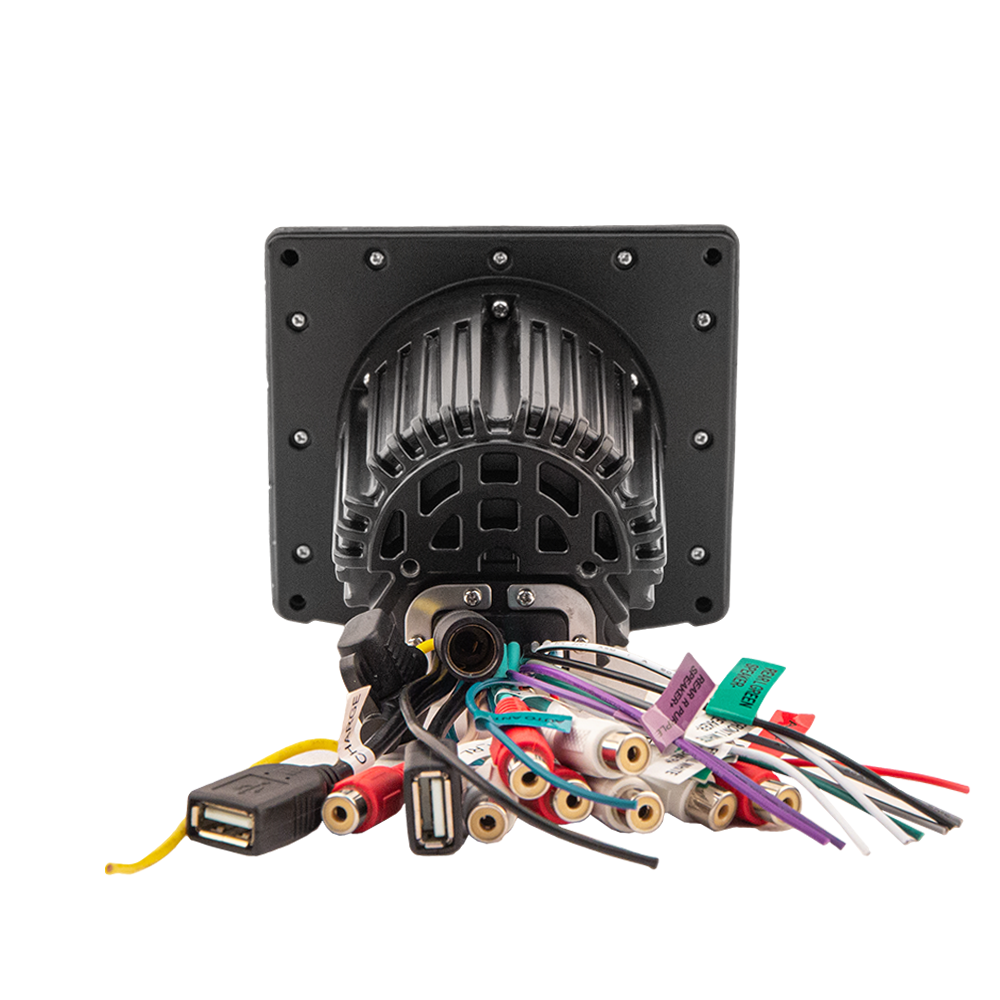 ACV | AMR-602SB | квадратный/черный/IP66/4*50W/BT/2USB/FM/3xRCA/ 2 аудио зоны | 4