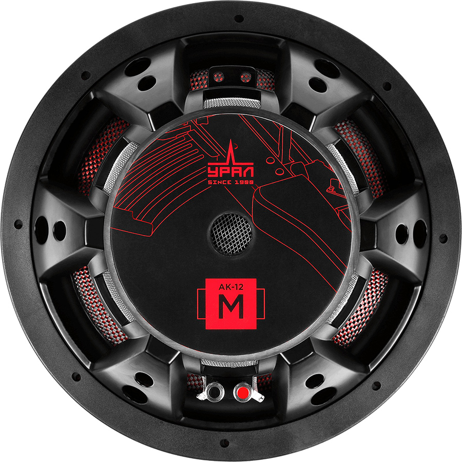Ural | УРАЛ АК-12 М | 12", RMS 400 Вт, 4 Ом, 88 Дб | 6