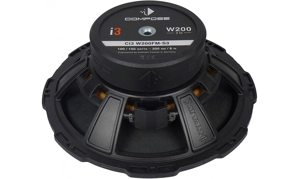 Helix | Ci3 K200.2FM-S3 | 2-х компонентная, нч 8"20мм,100/150Watts, 3Om | 5