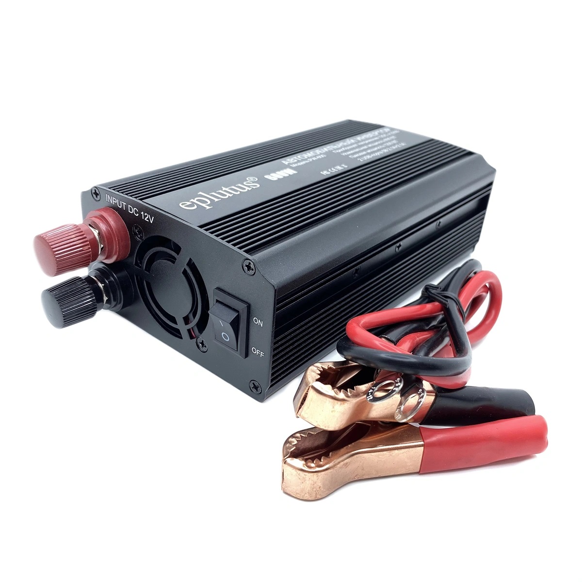 Eplutus | PW-600 | преобразователь напряжения  12V-220V, 300 Вт, порт USB | превью 1