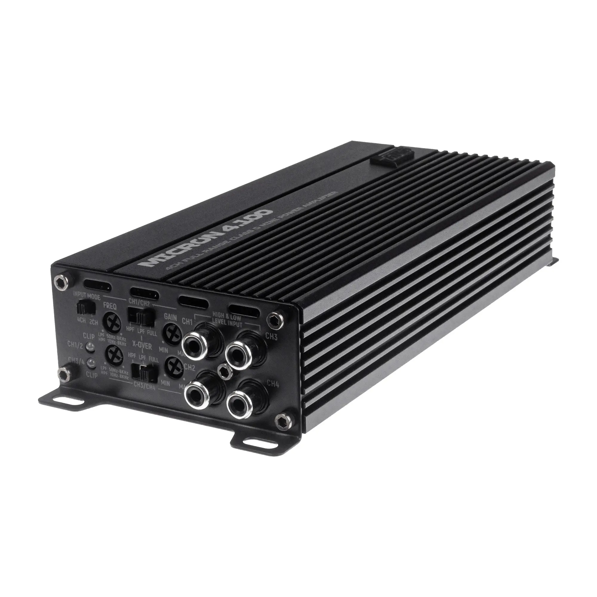 AMP | MICRON 4.100 | 4-кан, класс D , мощность RMS 100 Вт х4 ( 4 Ом ), 150Втх4,  ( 2 Ом ) | 5