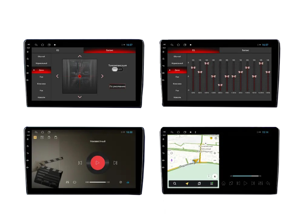 MEKEDE | M 150 9" 2-32 | Android 12, QLED дисплей 9 " Wi-Fi, 2DIN, USB, BT,| 3