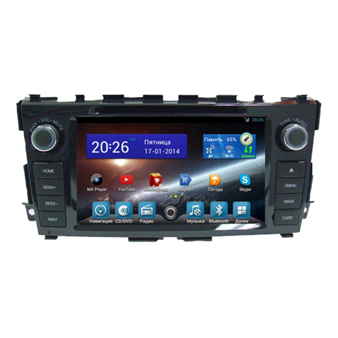 FlyAudio | G7129F01 | Штатная магн. Android 4.1 Вст. 3G, WiFi, Nissan Teana 2014 | превью 1