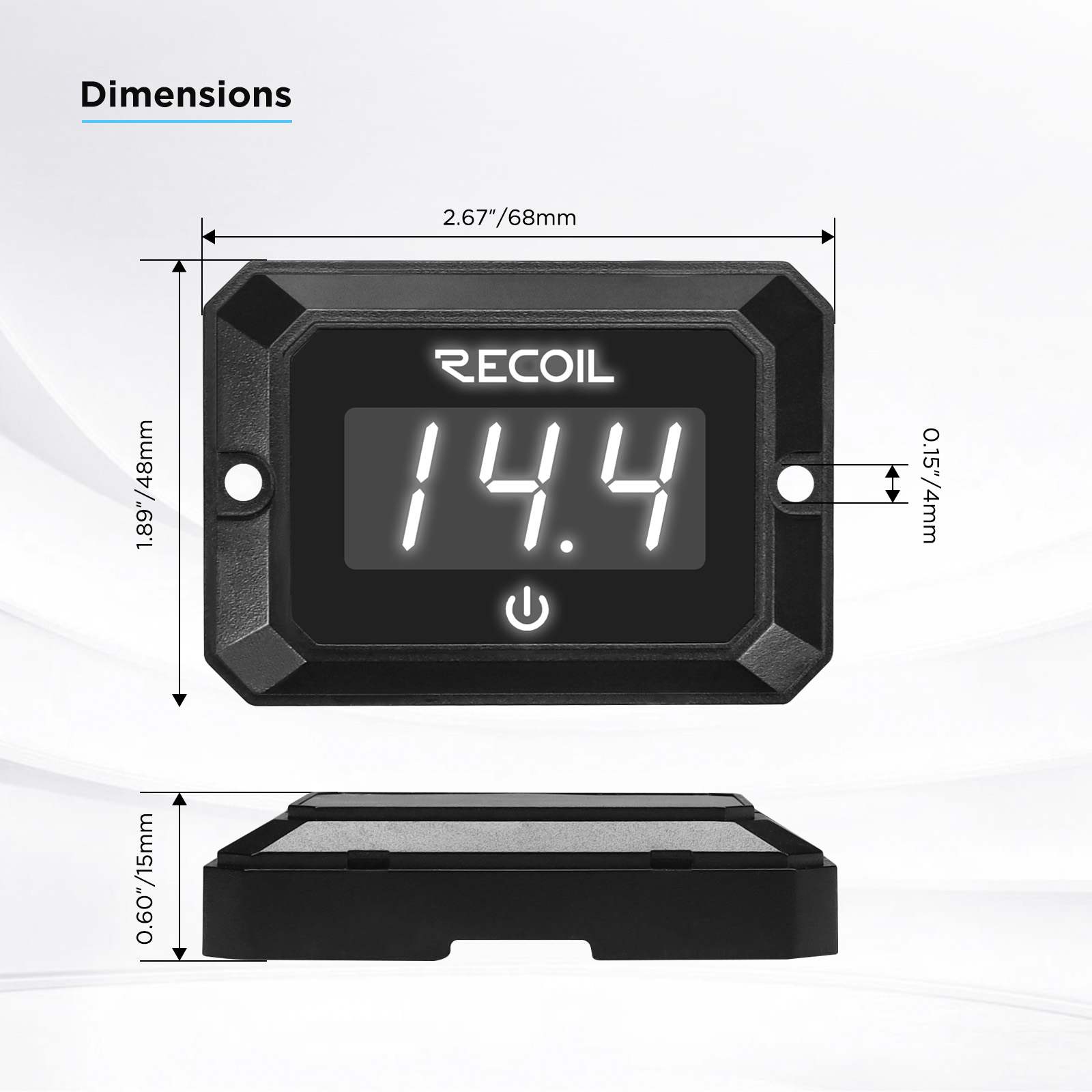 Recoil | PDV | Вольтметр (один контур) | 3