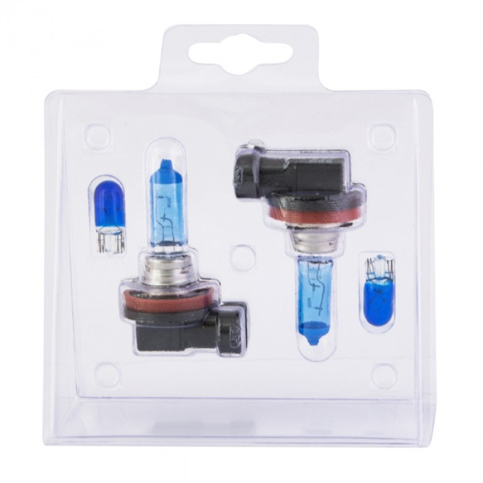 SVS   | H16 0200114000 WHITE 5000K  | Лампа H16 12V 19W + W5W  Комплект | превью 2