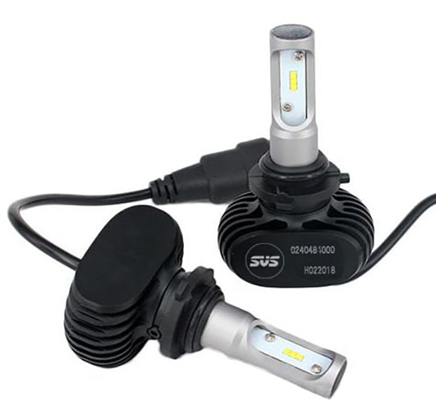 SVS  | HB4 серия S1+ |  LED компл. головного света CSP-чип 4000Lm, 5000K, 30W  ОБМАНКОЙ | 1