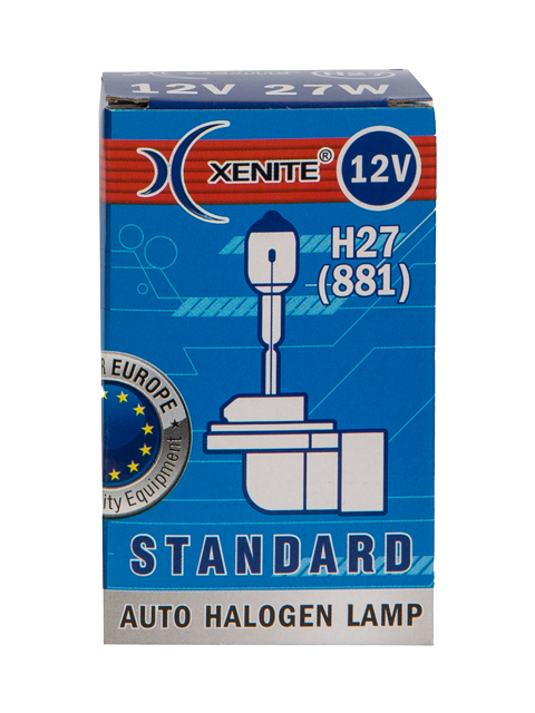 XENITE | H27 881 STANDART| 12V 27W | упаковка 1шт. 4