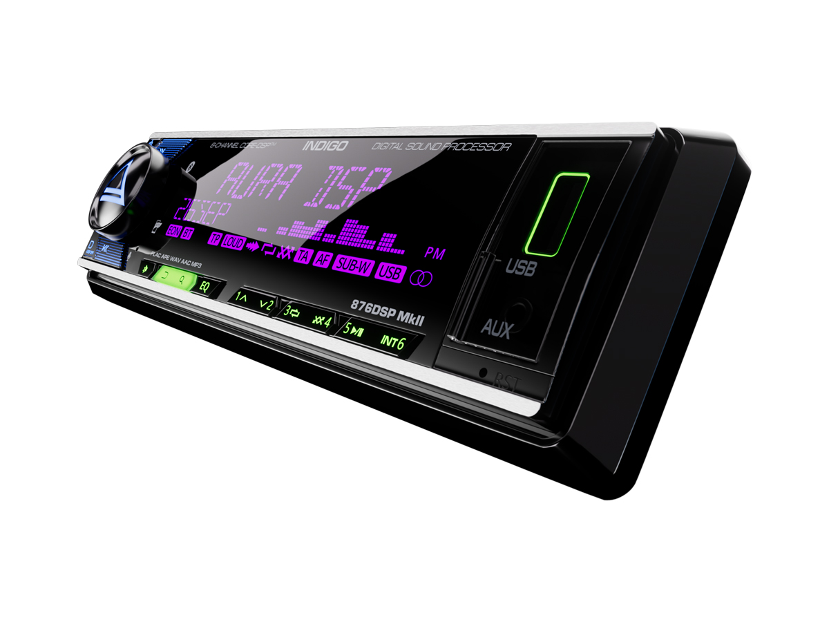 AurA | INDIGO-679DSP MkII | CORE-DSP (6 RCA, 6V), FLAC, BT 5.3, APP, 3-ZONE RGB, D-SWC, ДУ | 3