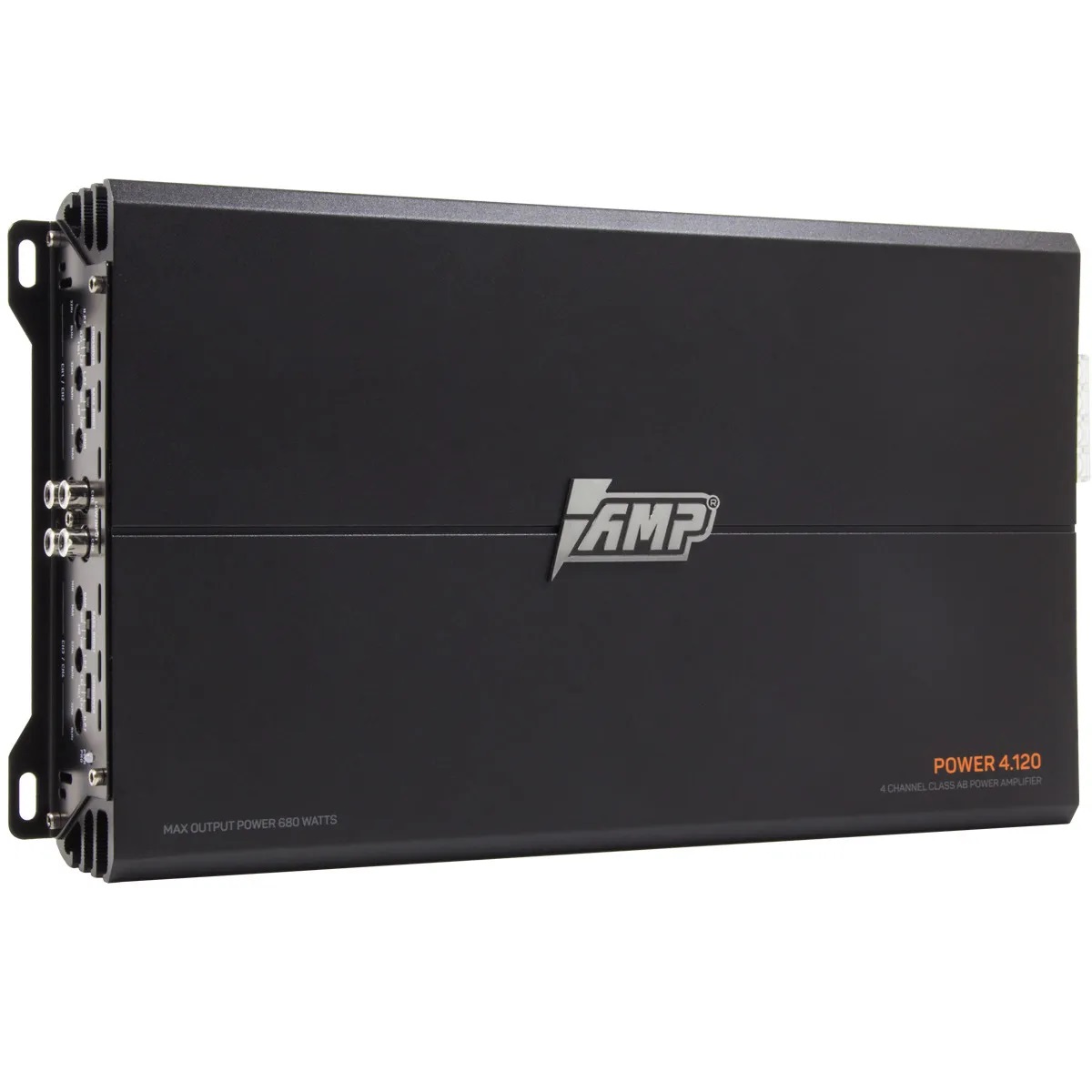 Усилитель AMP POWER 4.120 4-кан, класс AB , мощность RMS 120 Вт х4 ( 4 Ом ), 170Втх4, ( 2 Ом )
