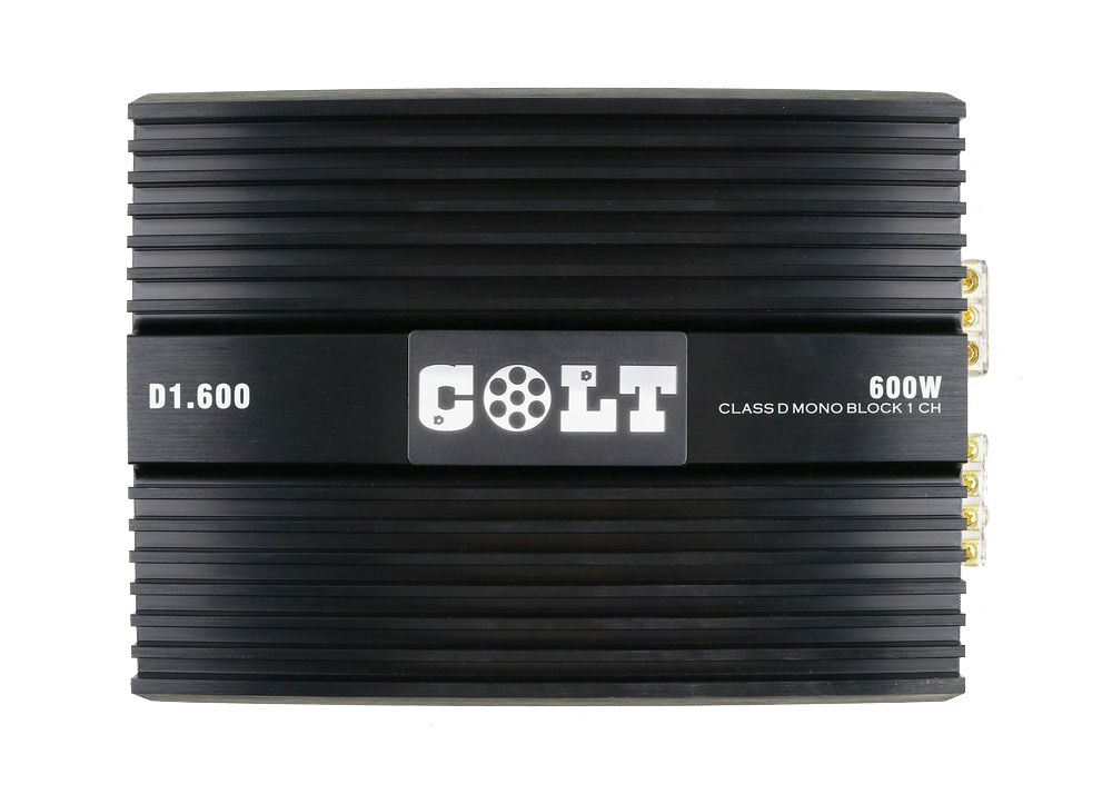 Усилитель COLT Digital 1.600 Класс D, RMS 4 Ом 260 Вт. RMS 2 Ом 400 Вт. RMS 1 Oм 600 Вт