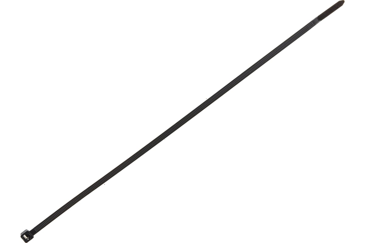 Стяжка кабельная | Dollex SN-530 | Хомут стяжка 5х300 нейлоновая (уп. 100 шт.) черный| превью 3